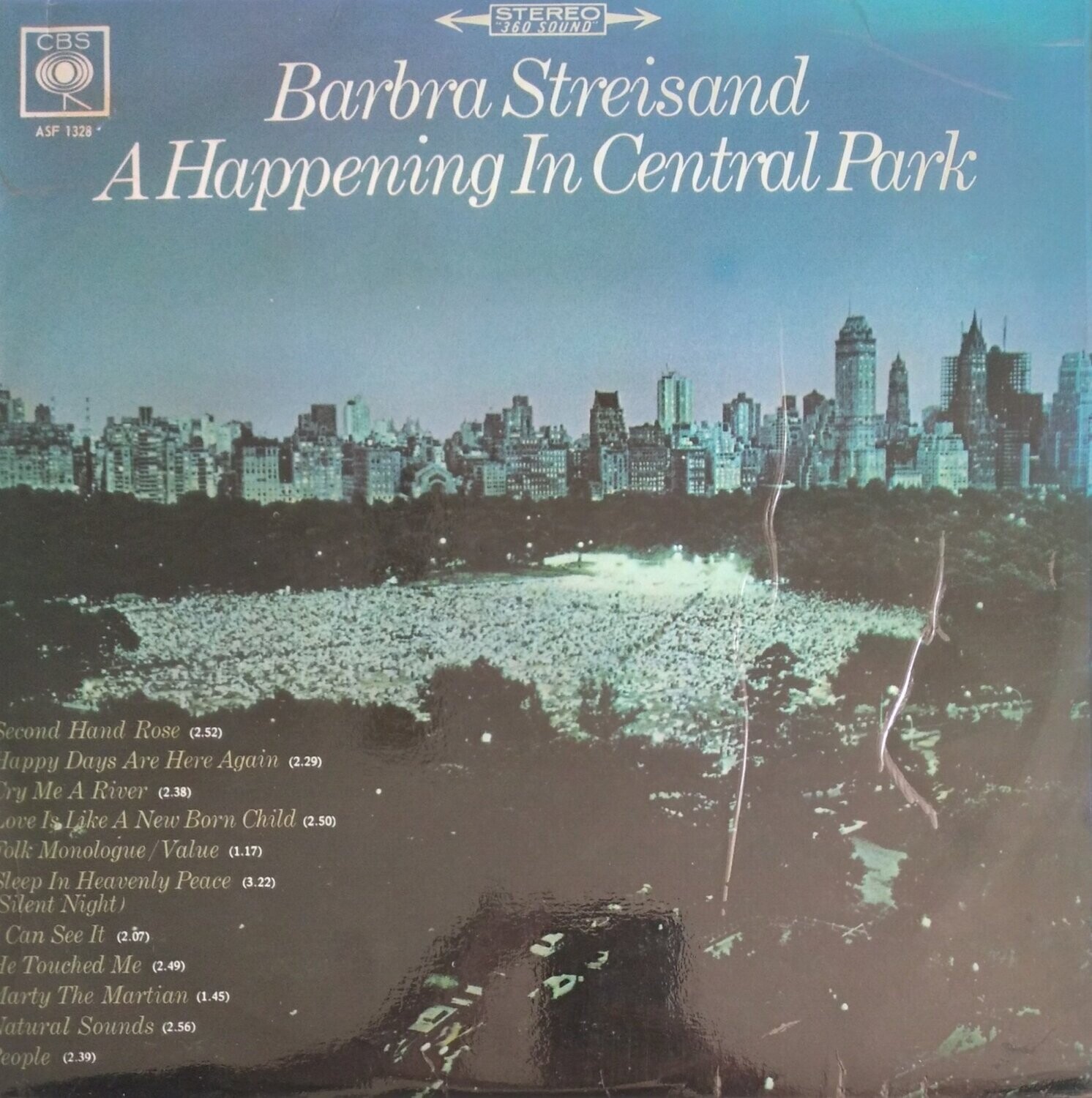 Barbra Streisand – A Happening In Central Park (1968)