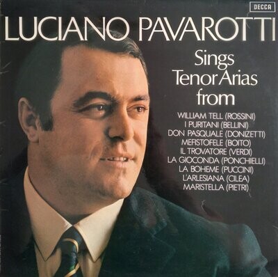 Luciano Pavarotti – Sings Tenor Arias From Italian Opera (1971)