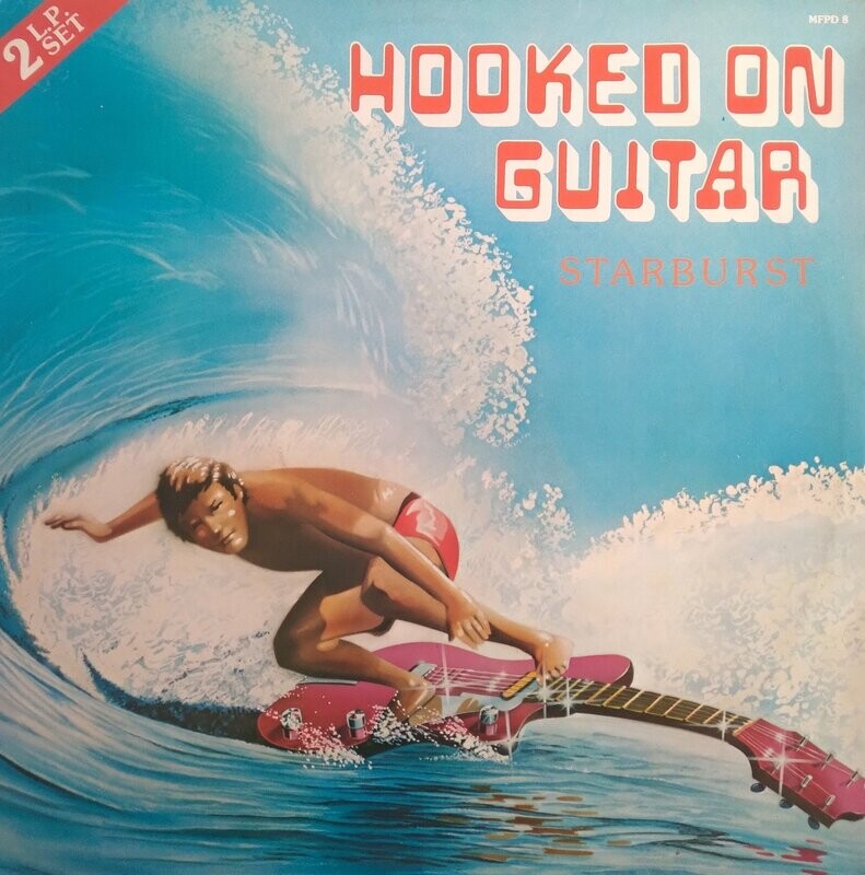 Various – Hooked On Guitar (Transparent Vinyl) (2XLP's) (Gatefold)