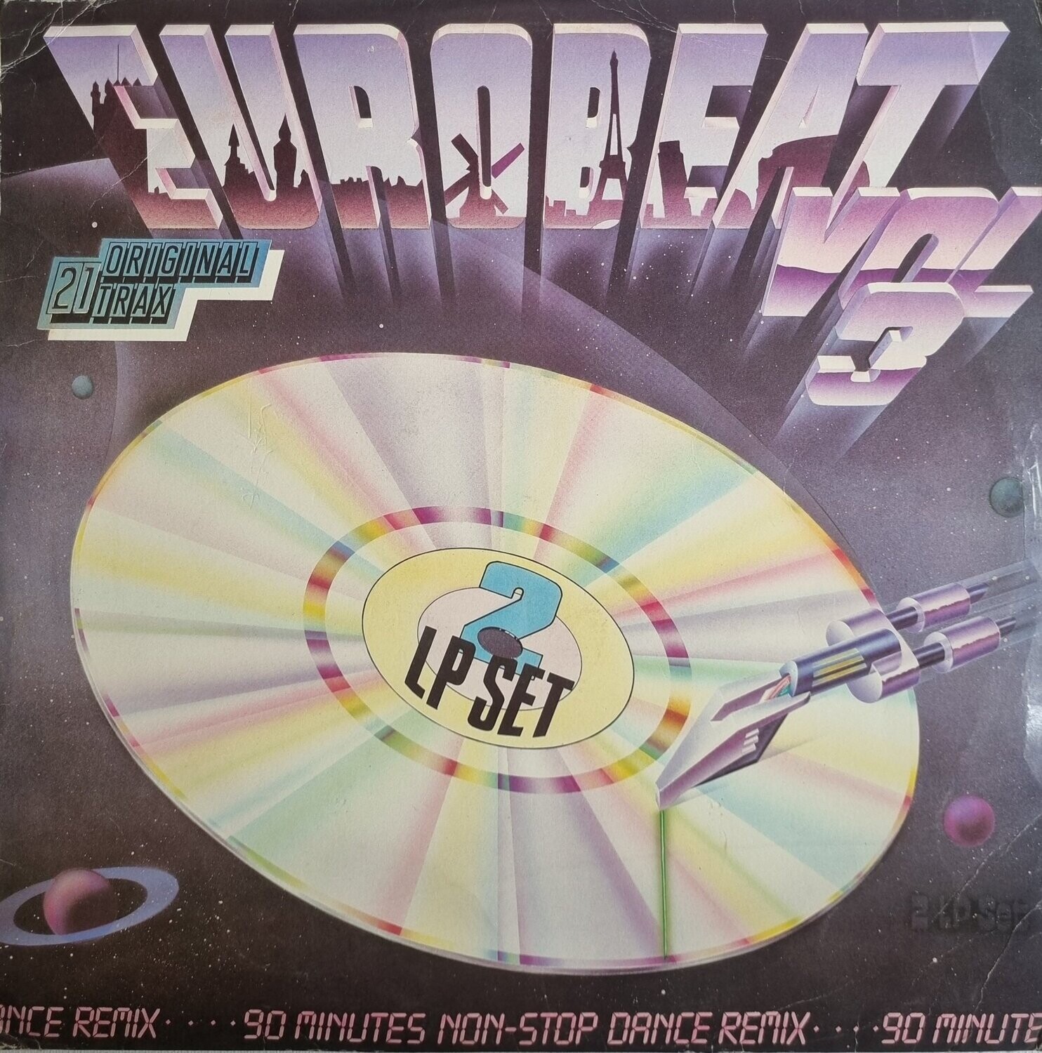 Various – Eurobeat Vol 3 (2XLP) (1987)