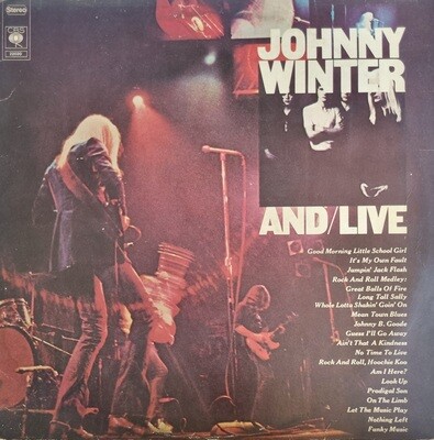 Johnny Winter – And/Lived (2xLP) Gatefold [1976]
