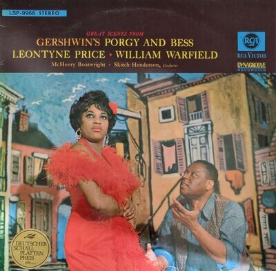 Gershwin, Leontyne Price / William Warfield – Great Scenes From Porgy And Bess (1963)