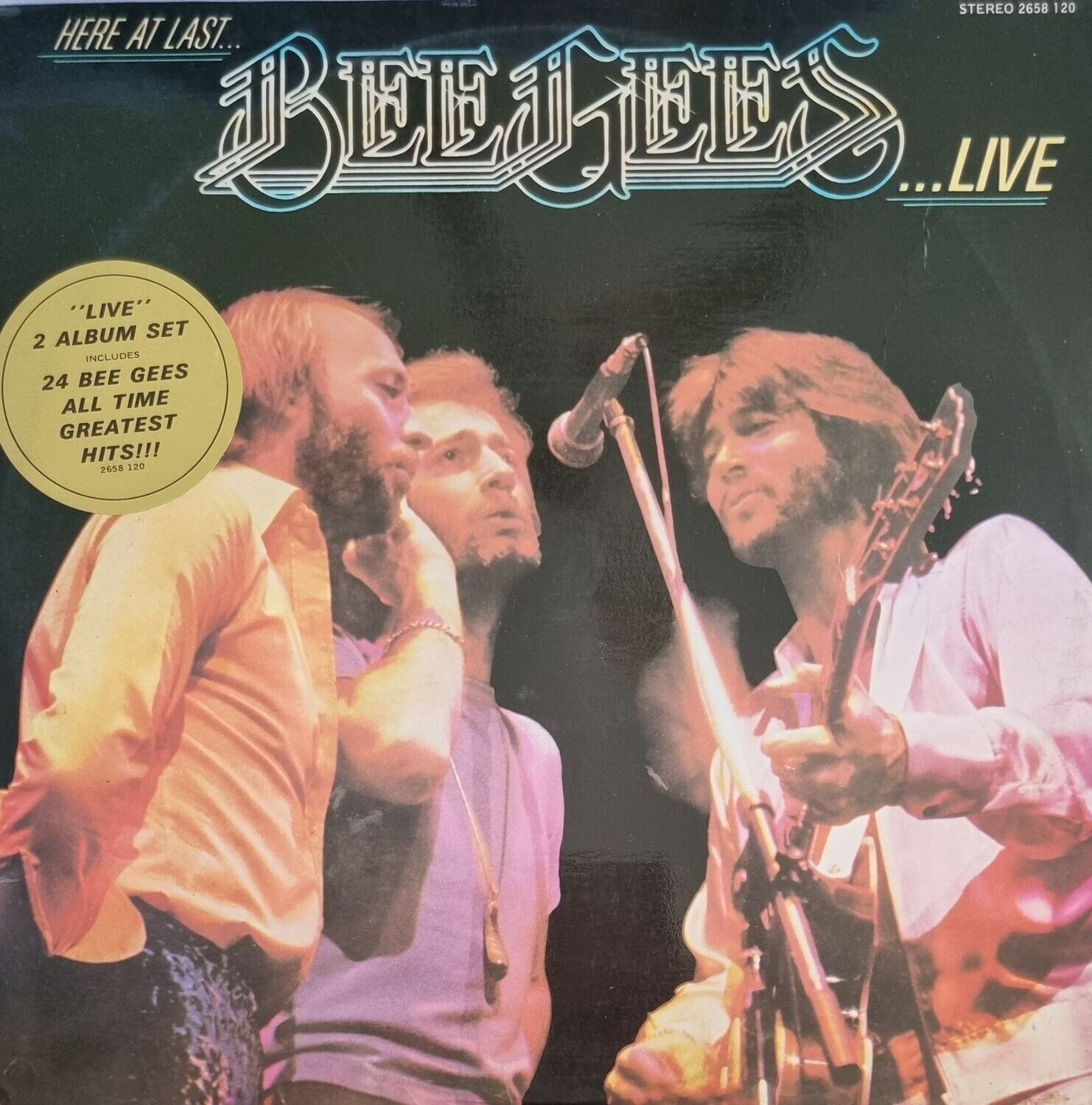 Bee Gees – Here At Last - Live (1977) 2xLP Gatefold