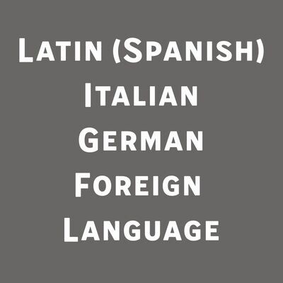 Latin & Other Foreign Languages