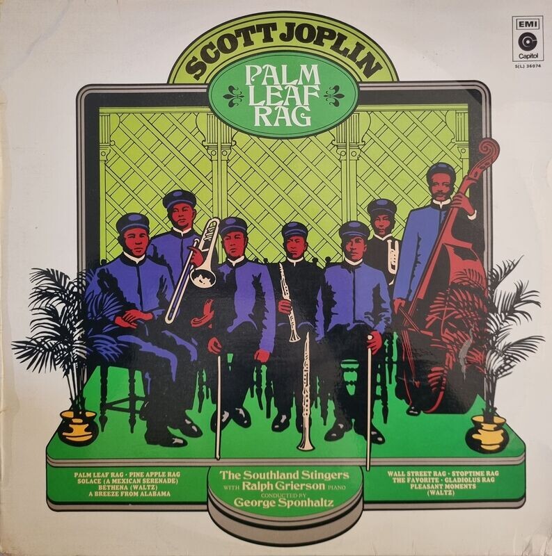 Scott Joplin : The Southland Stingers With Ralph Grierson, George Sponhaltz – Palm Leaf Rag (1974)