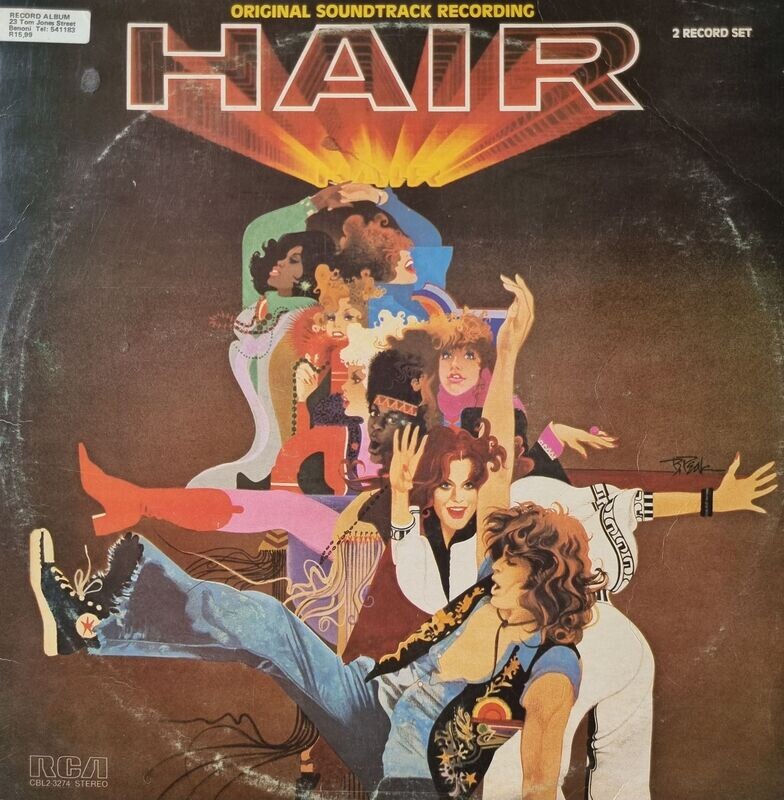 Galt MacDermot – Hair (Original Soundtrack Recording) (2XLP) 1979 (Gatefold)