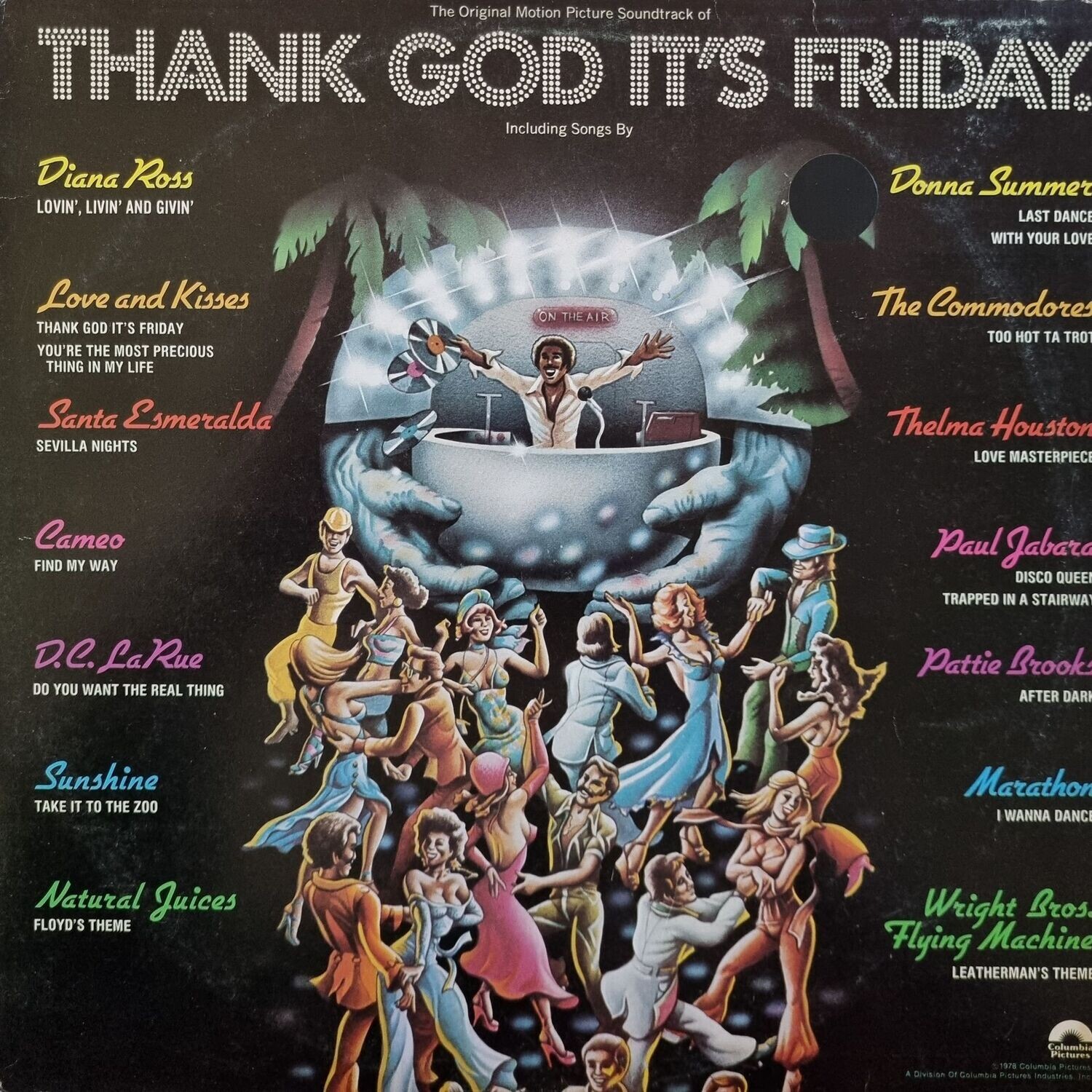 Various – Thank God It's Friday (2xLP) 1978