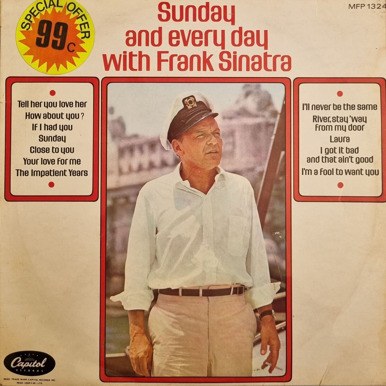 Frank Sinatra – Sunday And Every Day With Frank Sinatra (1969)