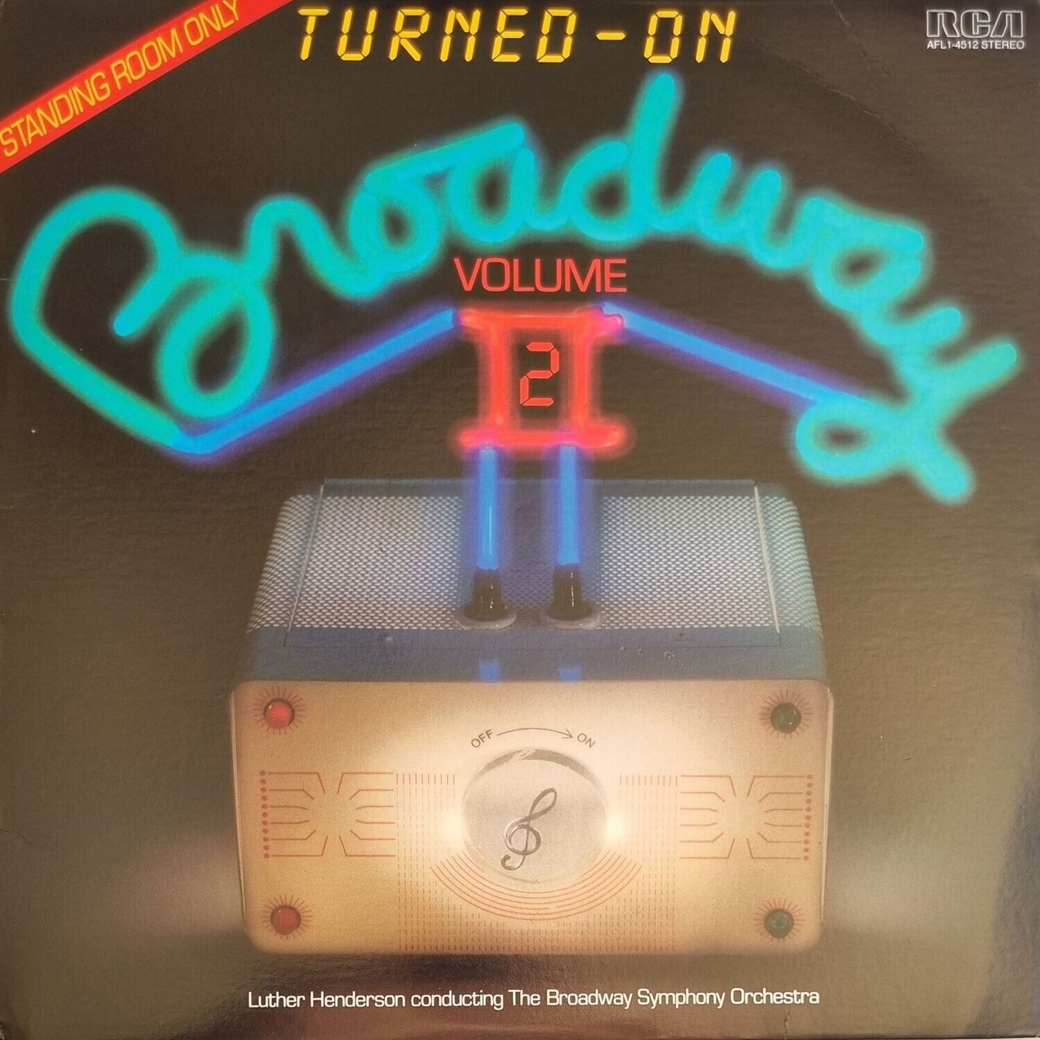 Luther Henderson Conducting The Broadway Symphony Orchestra – Turned-On Broadway Volume 2 (1982)
