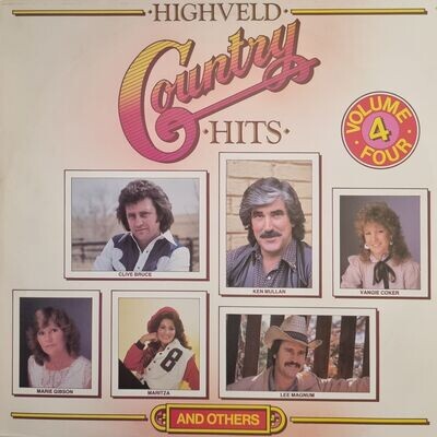 Highveld Country Hits - Vol 4 : Various (LP) 1987