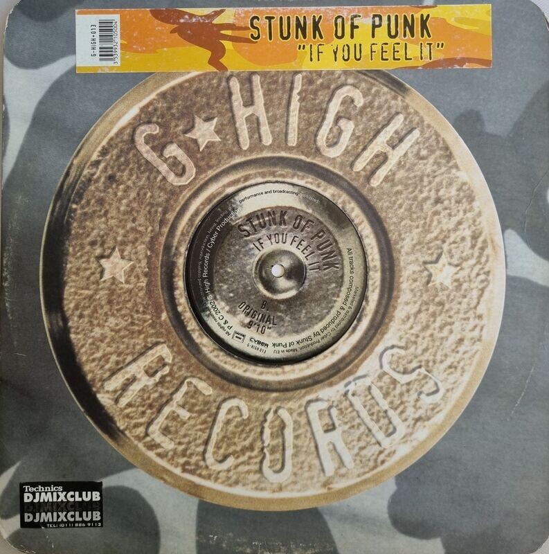 Stunk Of Punk – If You Feel It - 12" Maxi  (2002)