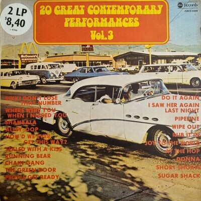 Various Artists - 20 Great Contemporary Performances Vol 3 (1970) 2xLP