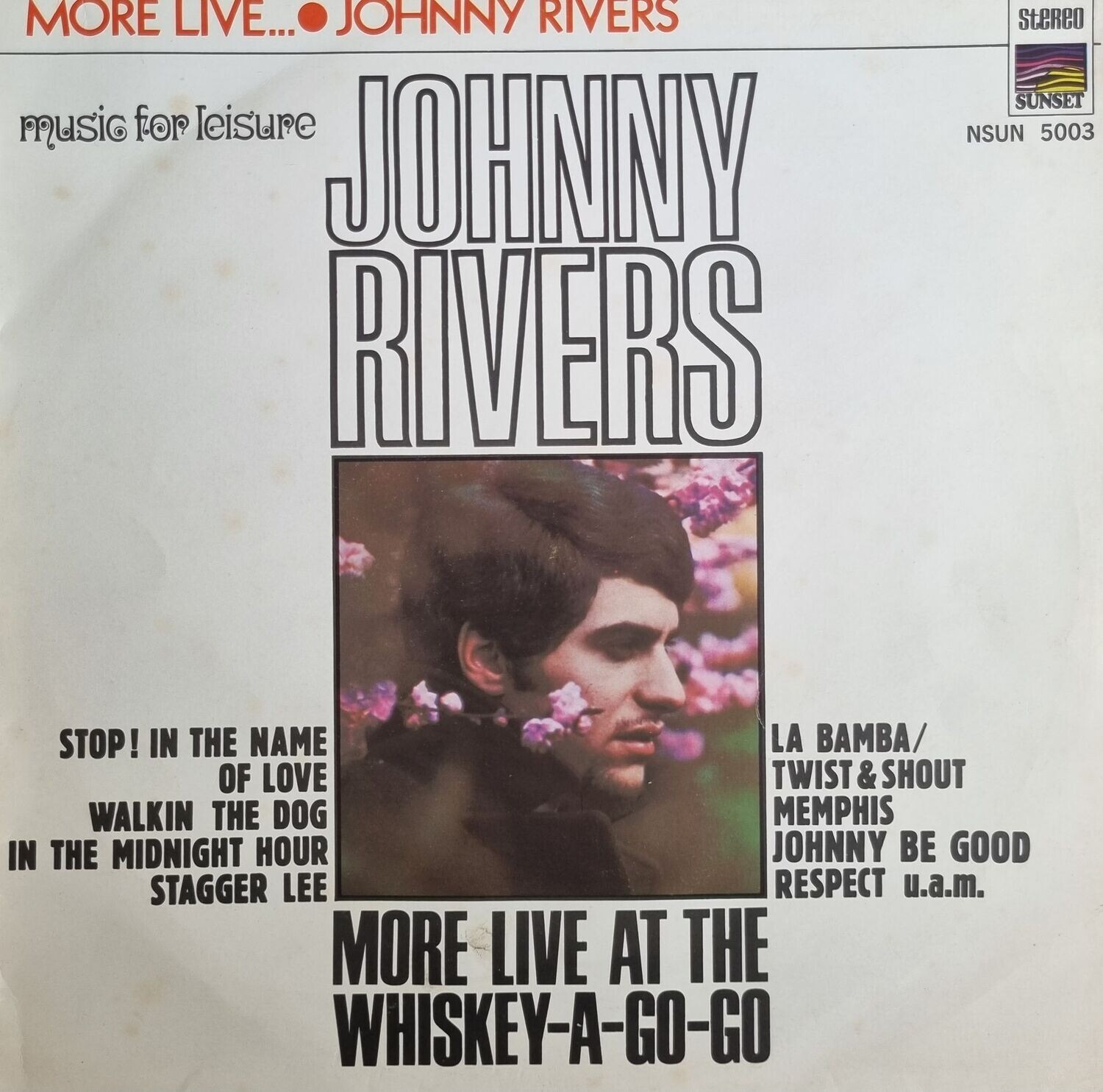 Johnny Rivers – More Live At The Whiskey-A-Go-Go (1972)