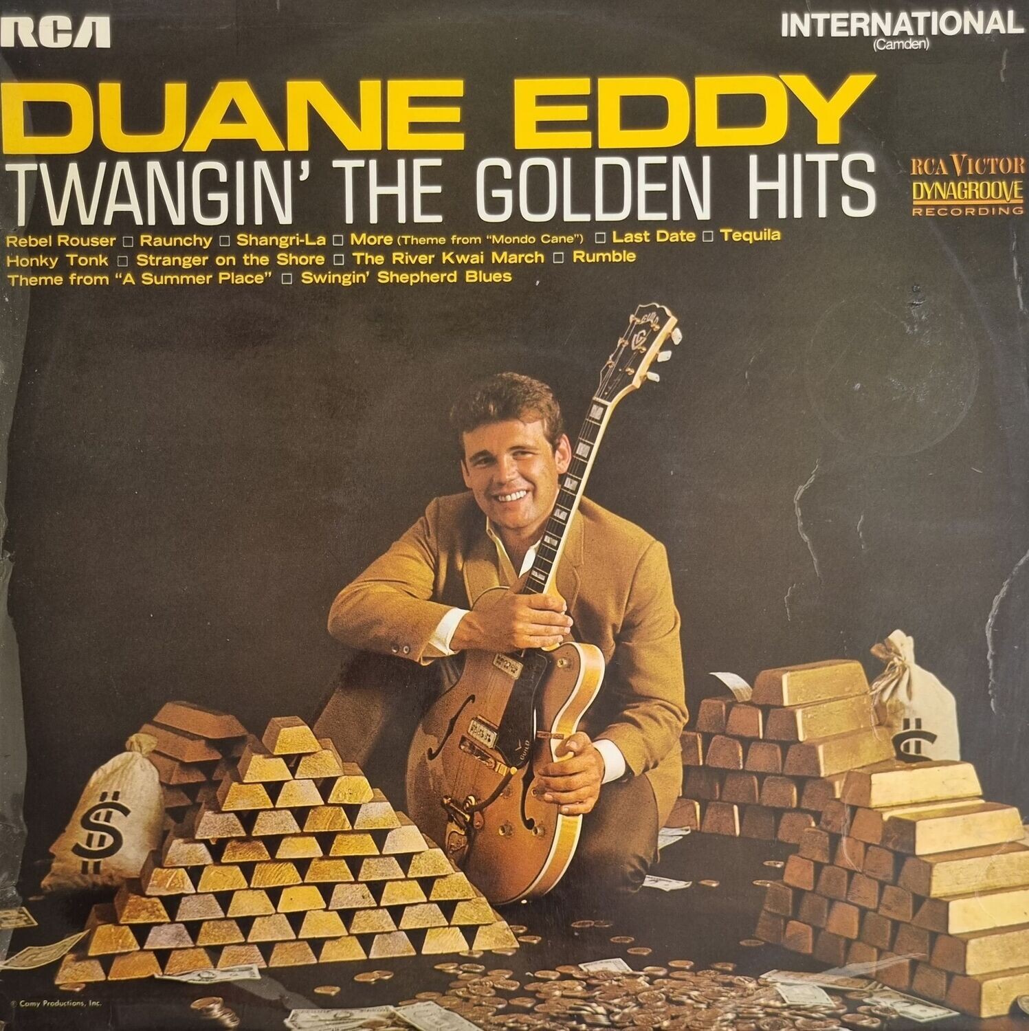 Duane Eddy – Twangin' The Golden Hits (1970)  (German Pressing)