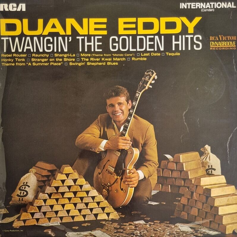 Duane Eddy – Twangin' The Golden Hits (1970)  (German Pressing)