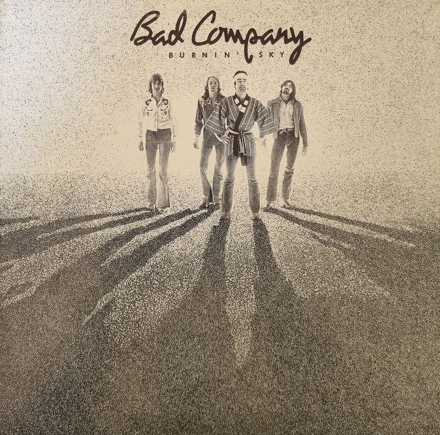 Bad Company – Burnin' Sky (1977) Gatefold Sleeve