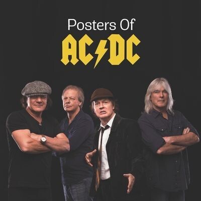 Posters of AC/DC (Paperback) 2020 NEW