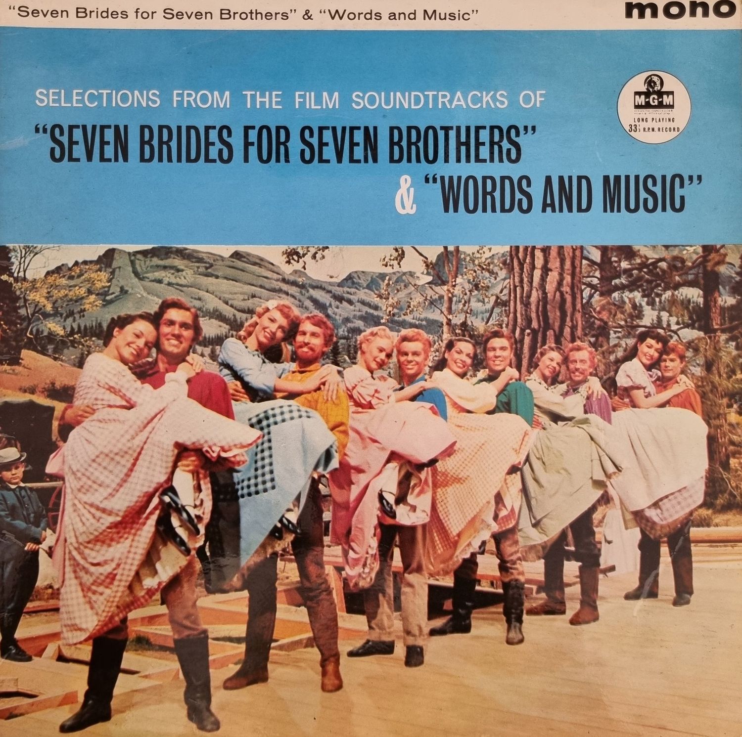 Various – Selections From The Film Soundtracks Seven Brides For Seven Brothers And Words And Music (1960)