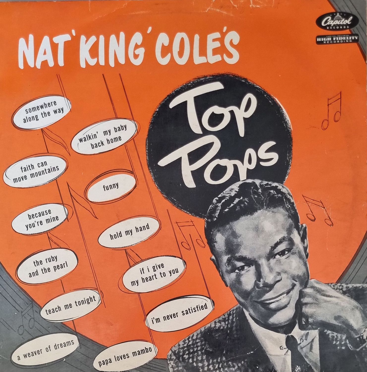 Nat 'King' Cole  – Nat 'King' Cole's Top Pops (1953)
