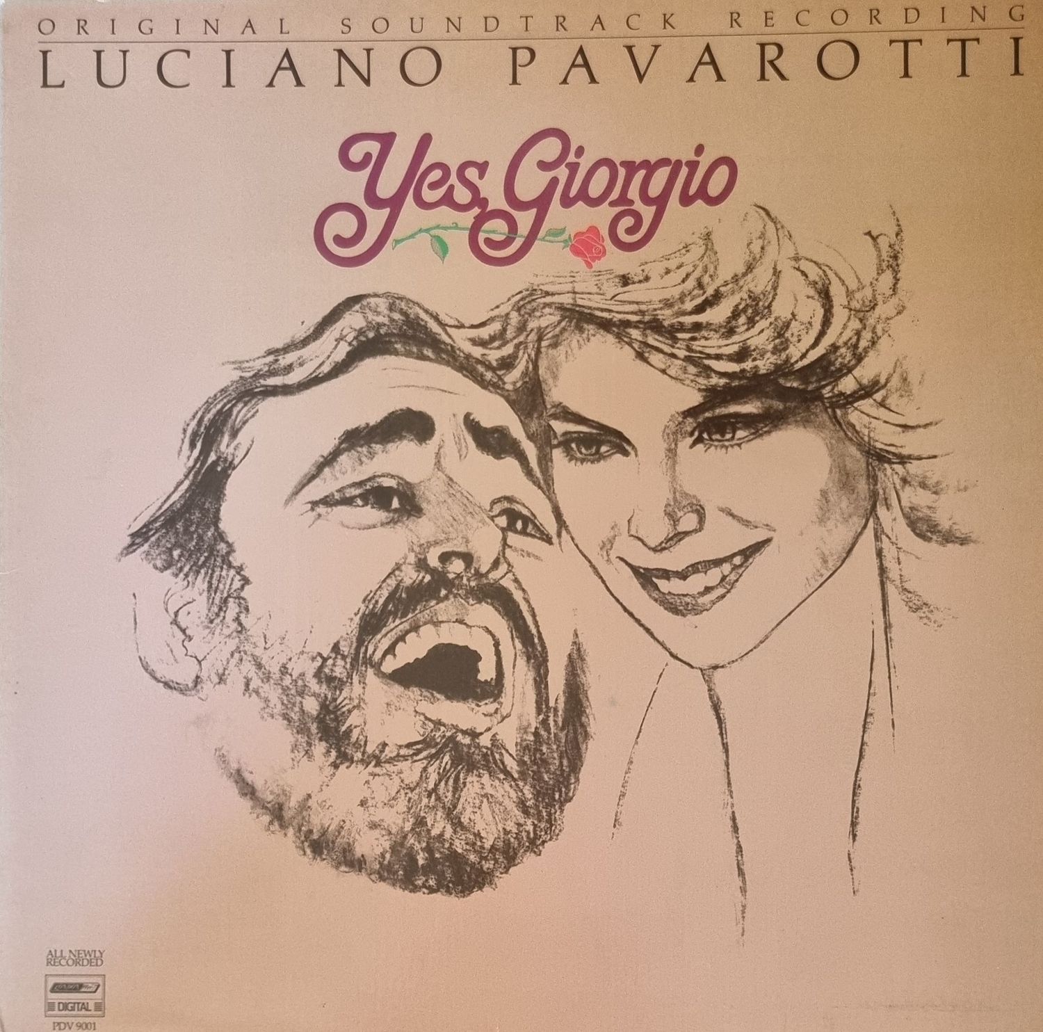 Luciano Pavarotti – Yes, Giorgio (Gatefold) 1982