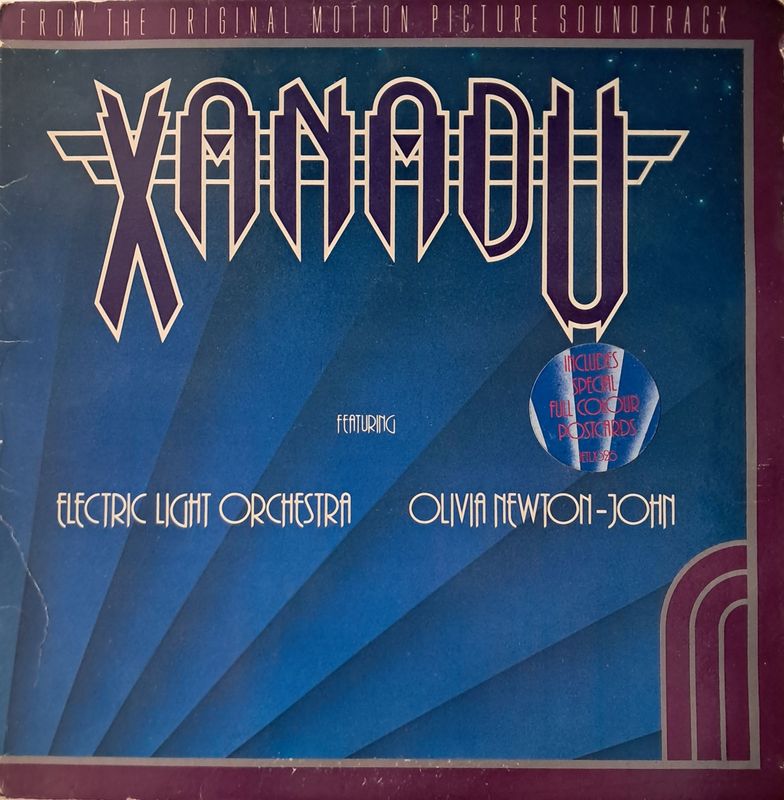 Electric Light Orchestra / Olivia Newton-John ‎– Xanadu (From The Original Motion Picture Soundtrack) (UK Pressing) (1980) (Gatefold)