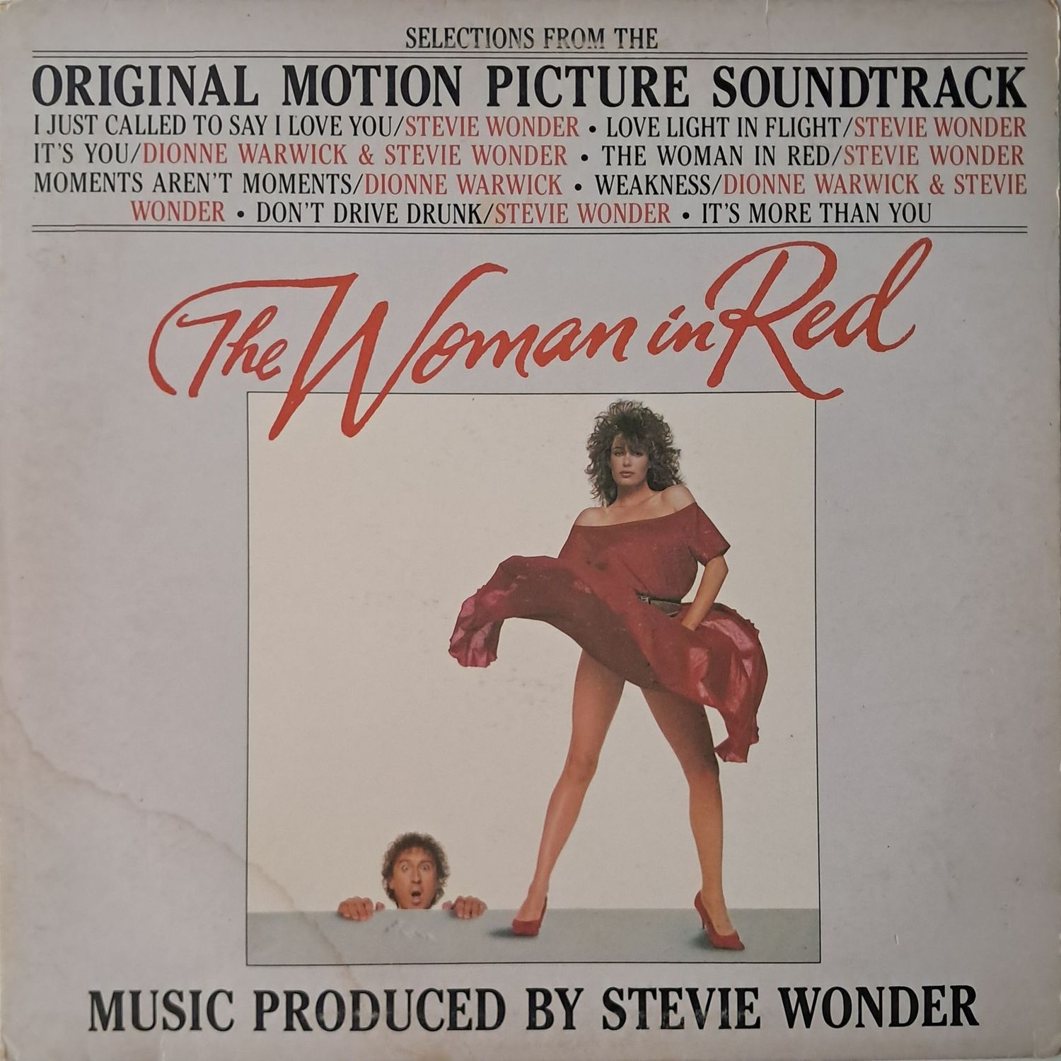 Stevie Wonder – The Woman In Red (Selections From The Original Motion Picture Soundtrack) (Gatefold) (1984)
