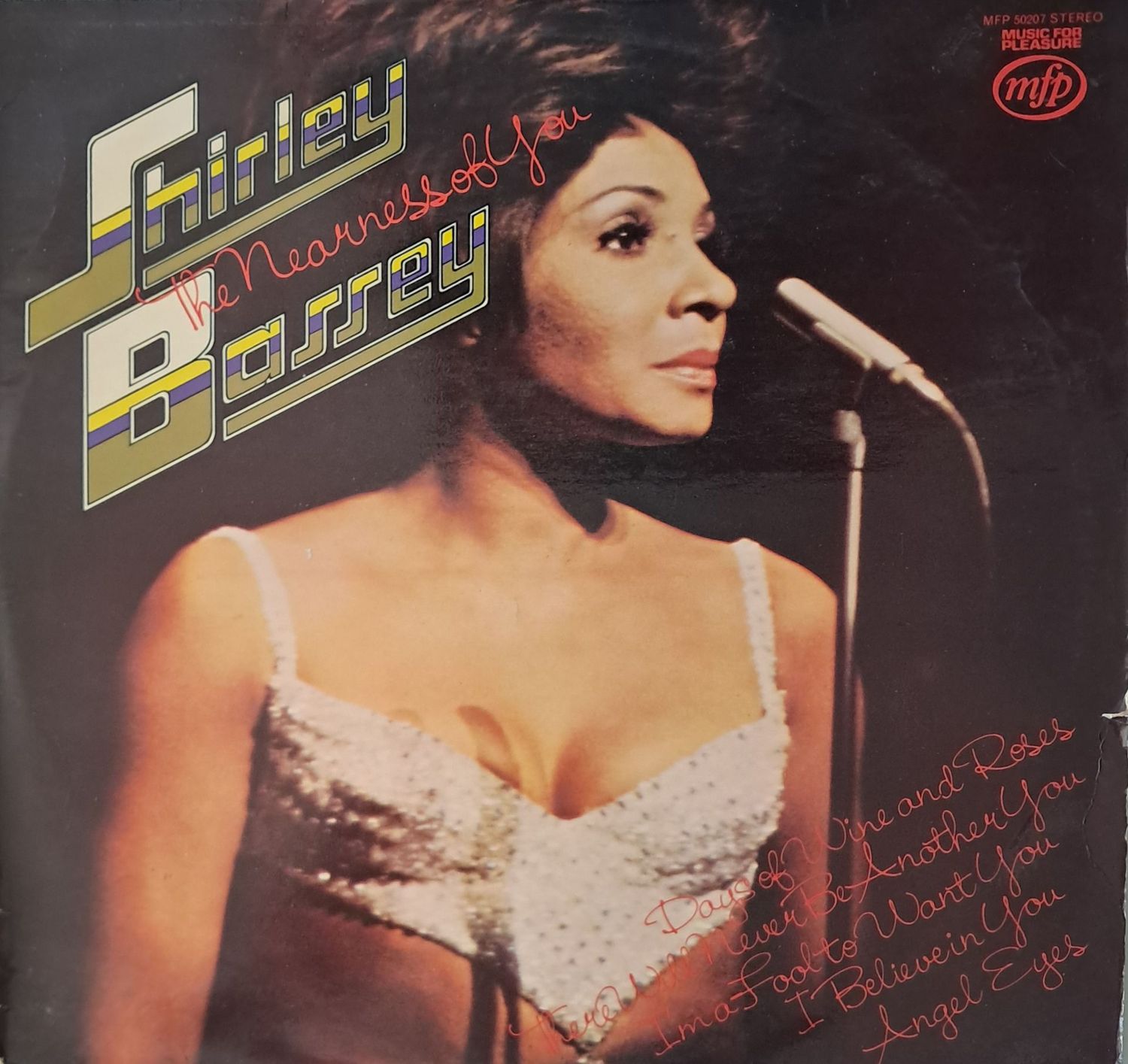 Shirley Bassey – The Nearness Of You (UK Pressing) (1974)