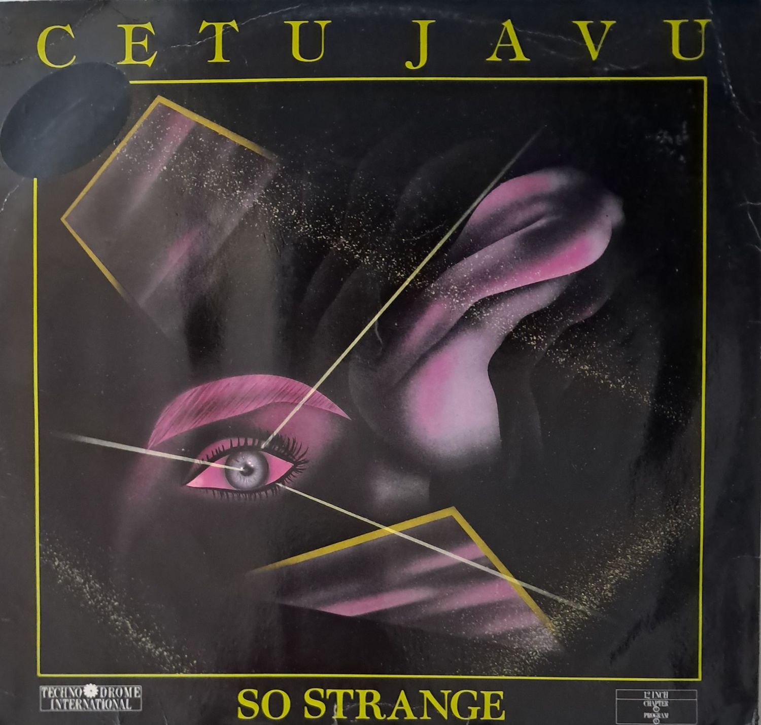 Cetu Javu – So Strange 12" (Germany Pressing) (1989)