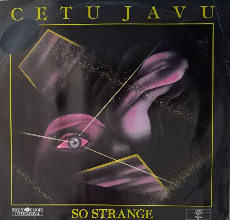 Cetu Javu – So Strange 12" (Germany Pressing) (1989)