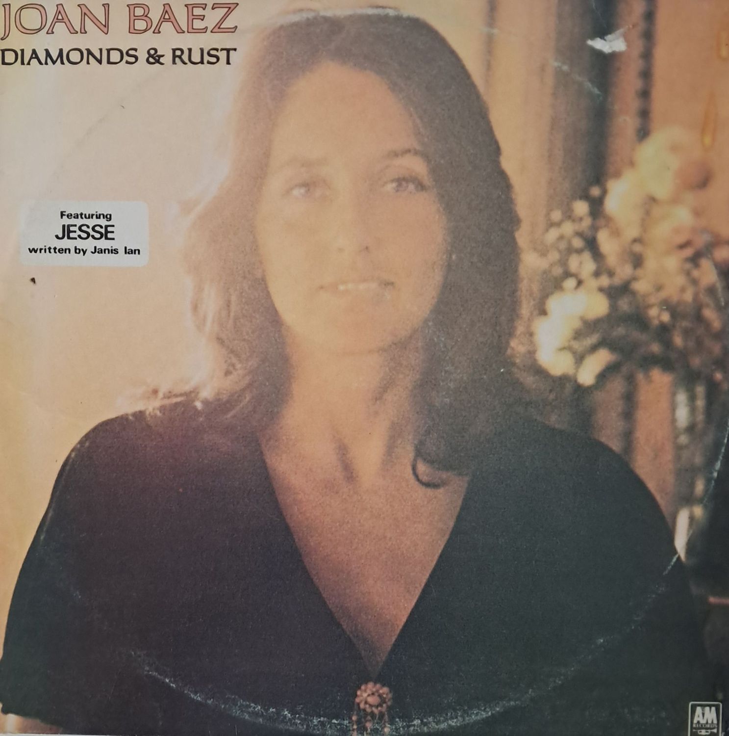 Joan Baez – Diamonds & Rust (Israel Pressing) (1975)