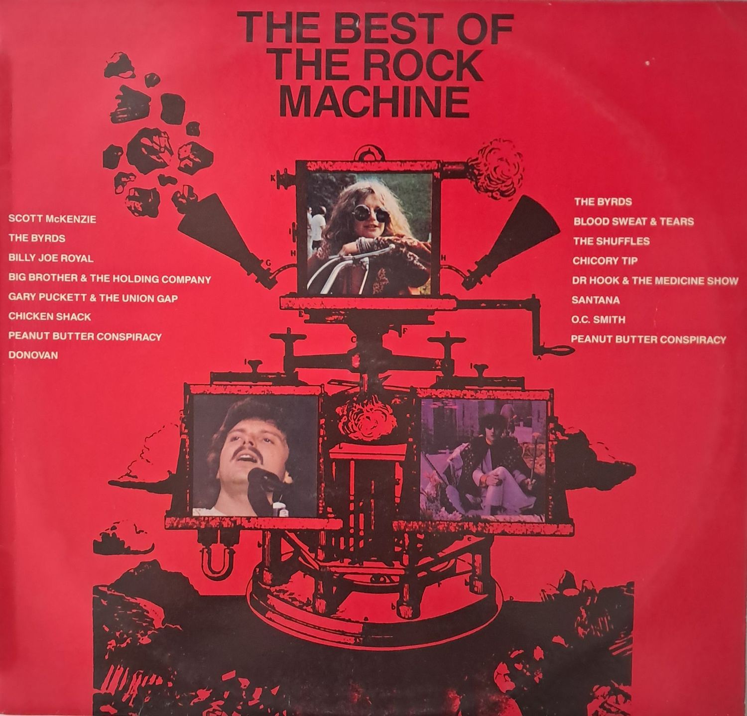 Various – The Best Of The Rock Machine (1990)