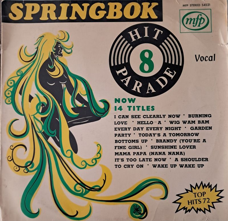 Unknown Artist – Springbok Hit Parade 8 (1972)