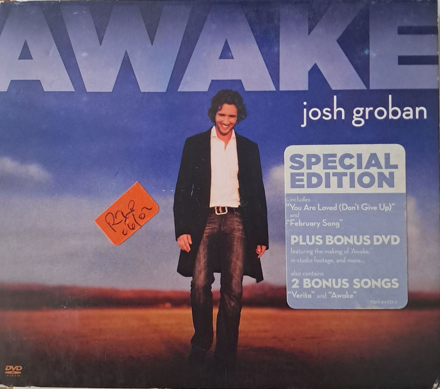 Josh Groban – Awake (2006) (CD/DVD) (Europe Pressing) (Digipak)