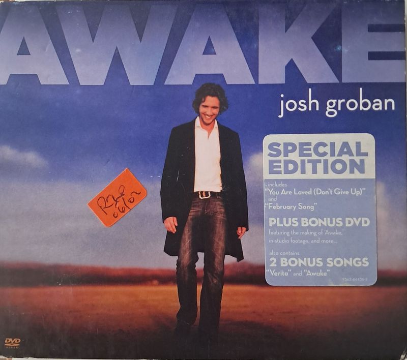 Josh Groban – Awake (2006) (CD/DVD) (Europe Pressing) (Digipak)