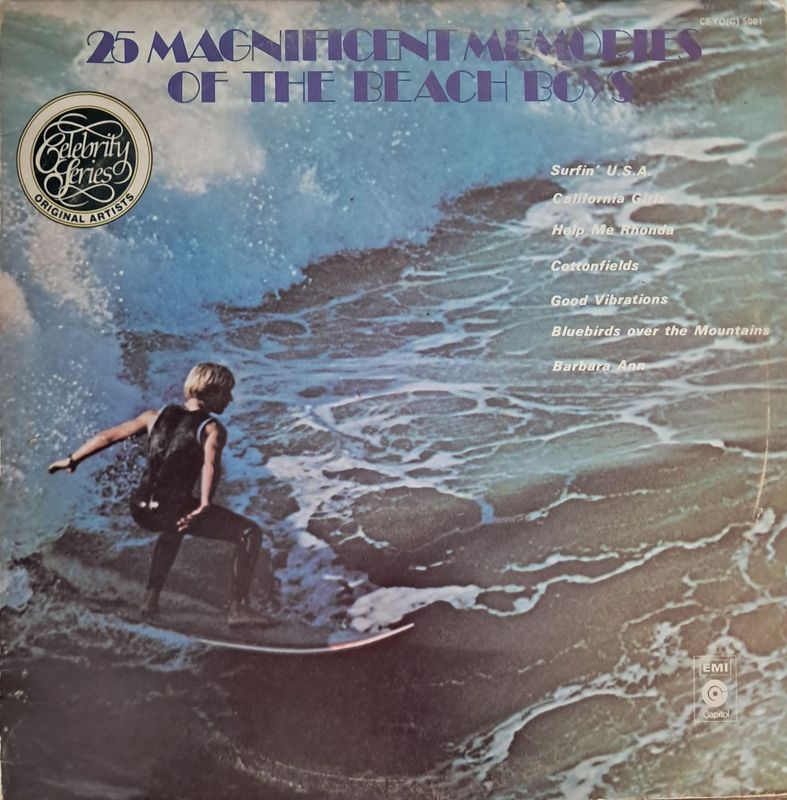 The Beach Boys – 25 Magnificent Memories Of The Beach Boys (1974) (Gatefold)