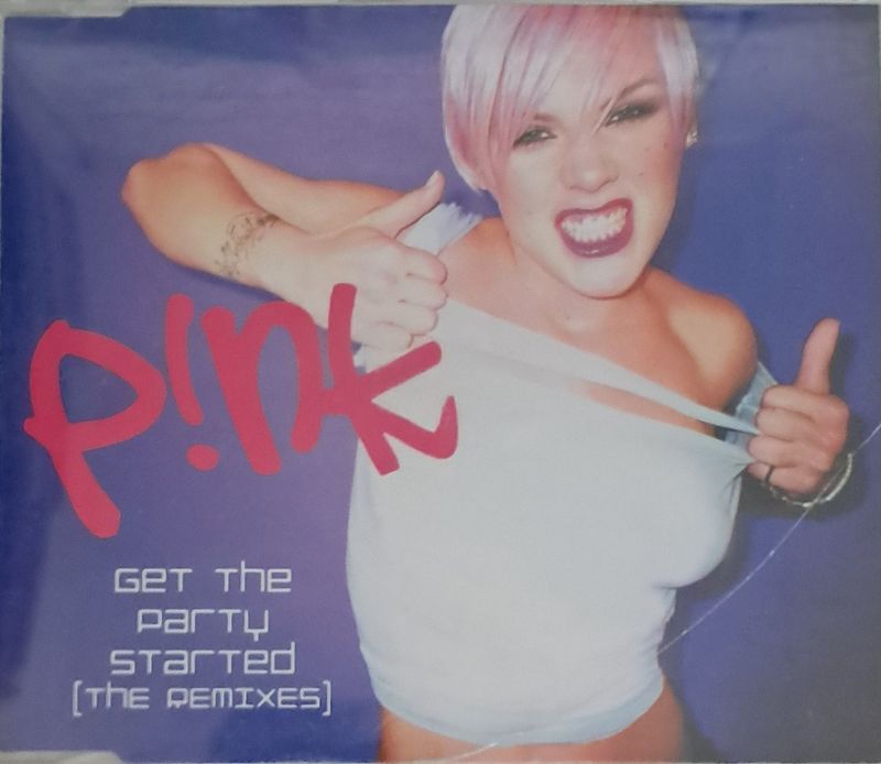 P!NK – Get The Party Started [The Remixes] Maxi Single (2002) (CD)