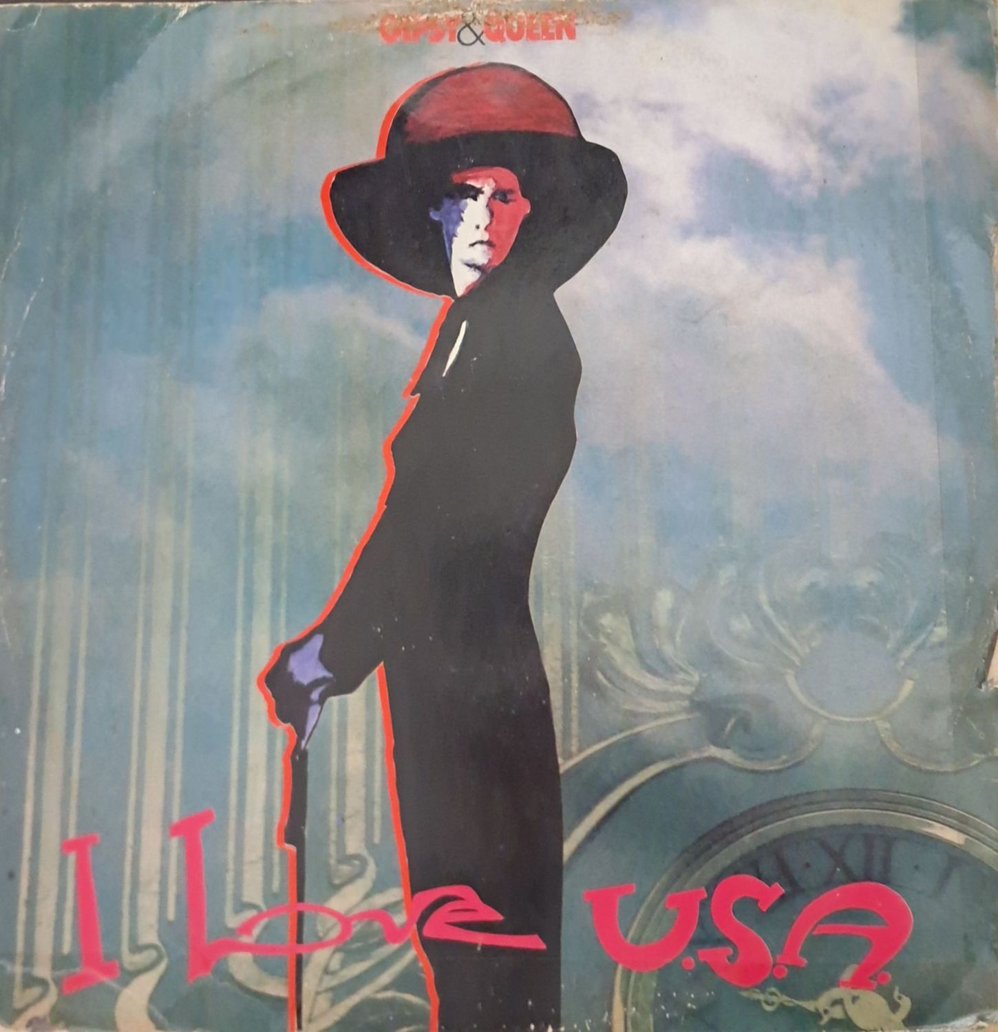 Gipsy & Queen* – I Love U.S.A. (Italy Pressing) 12" (1989)