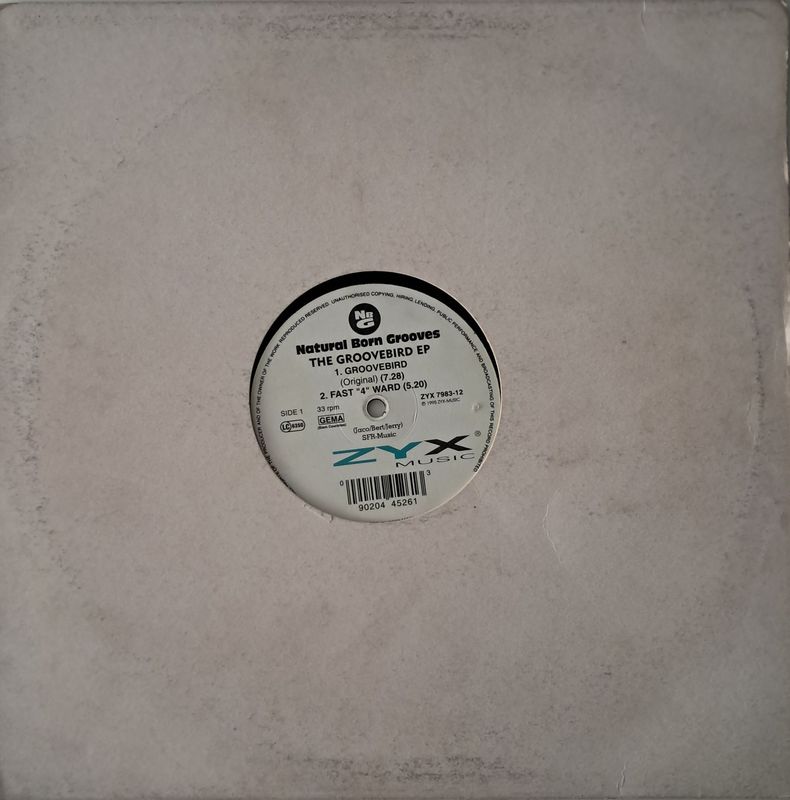 Natural Born Grooves – The Groovebird EP (Germany Pressing) 12" (1995)