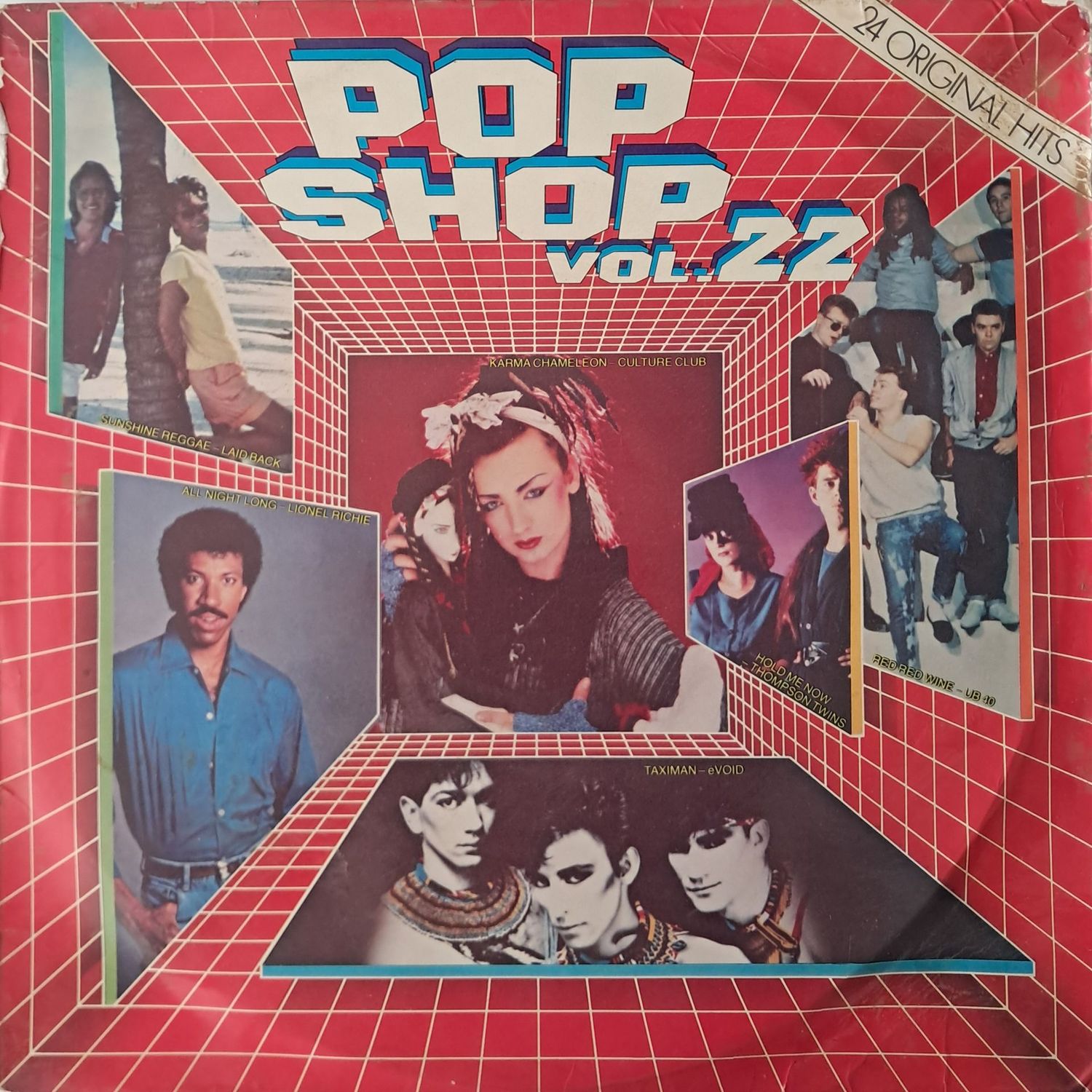 Various – Pop Shop Vol. 22 (2XLP) (1984) (Gatefold)