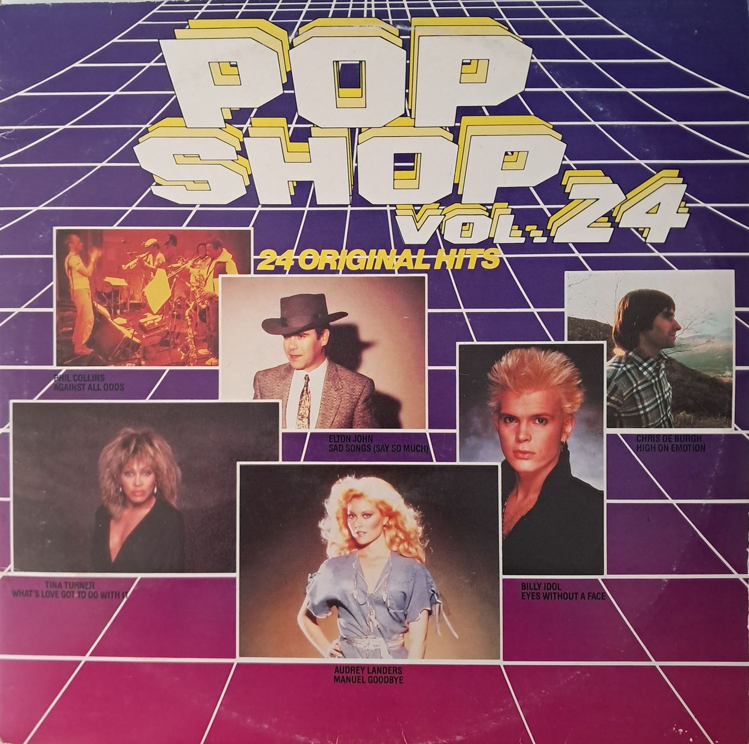 Various – Pop Shop Vol. 24 (2XLP) (1984) (Gatefold)