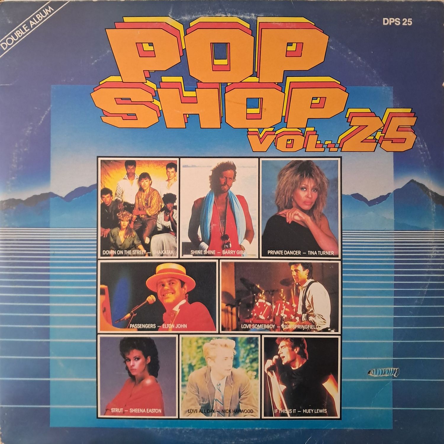 Various – Pop Shop Vol. 25  (2XLP) (1984) (Gatefold)