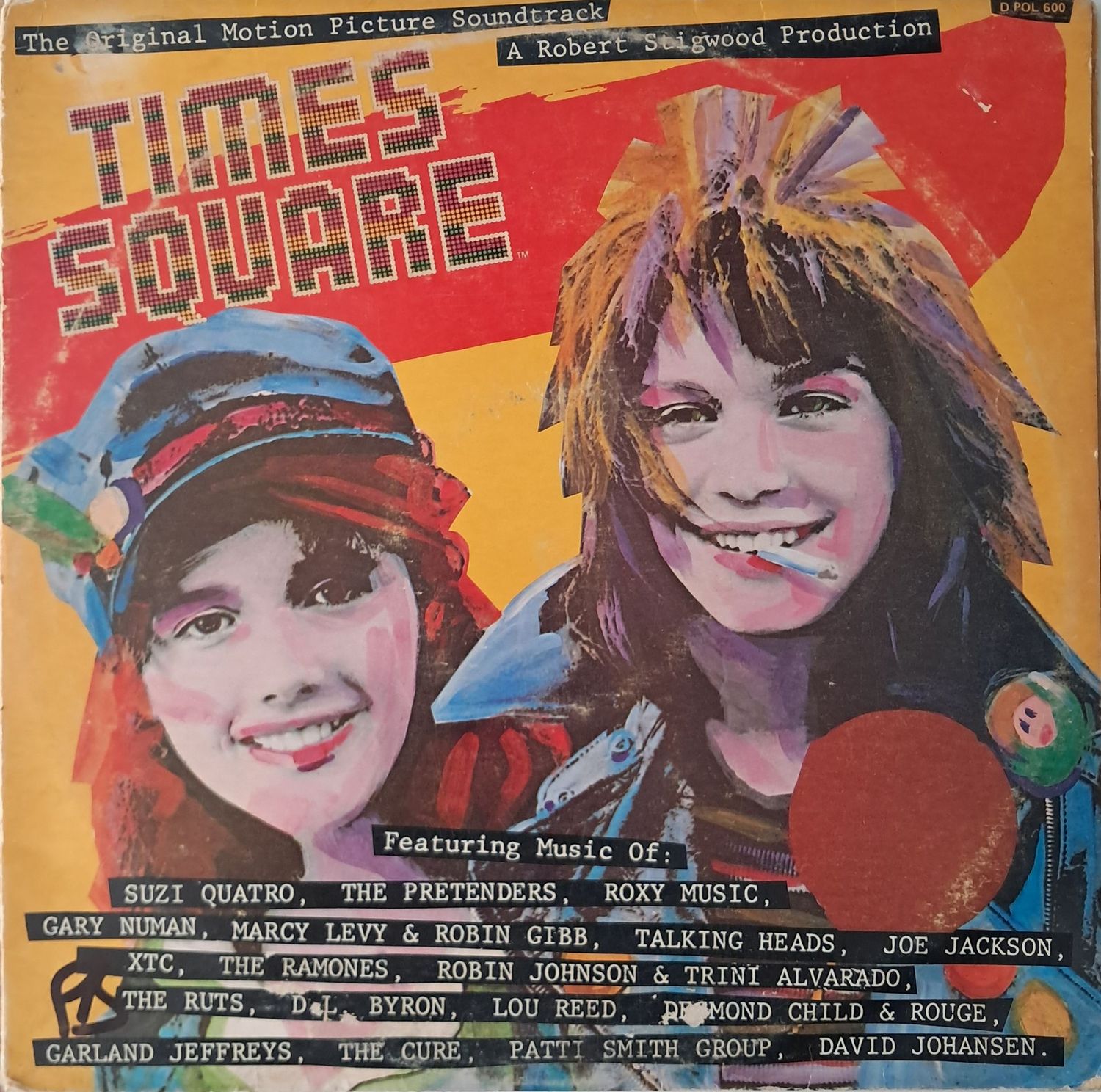 Various – The Original Motion Picture Soundtrack "Times Square" (2XLP) (1980) (Gatefold)