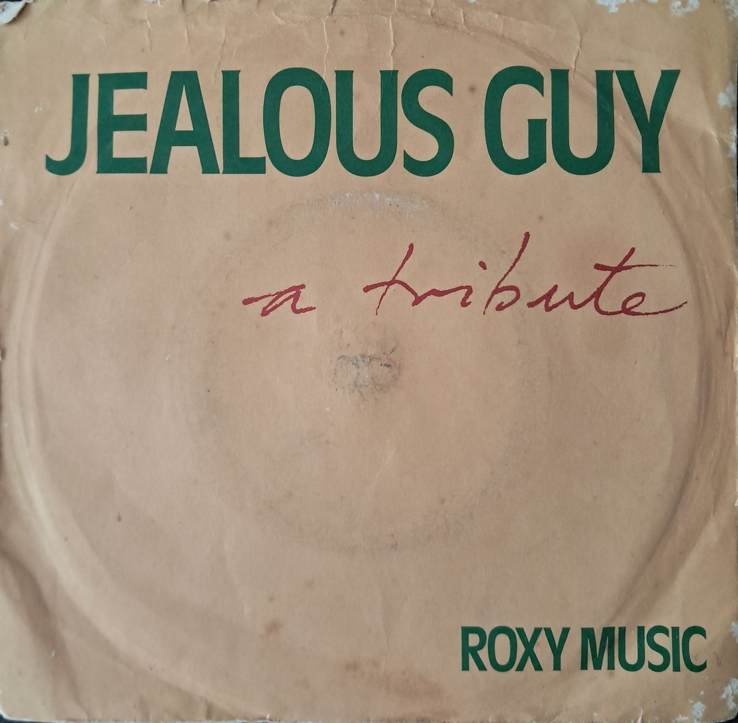 Roxy Music – Jealous Guy (7" Single) (1981)