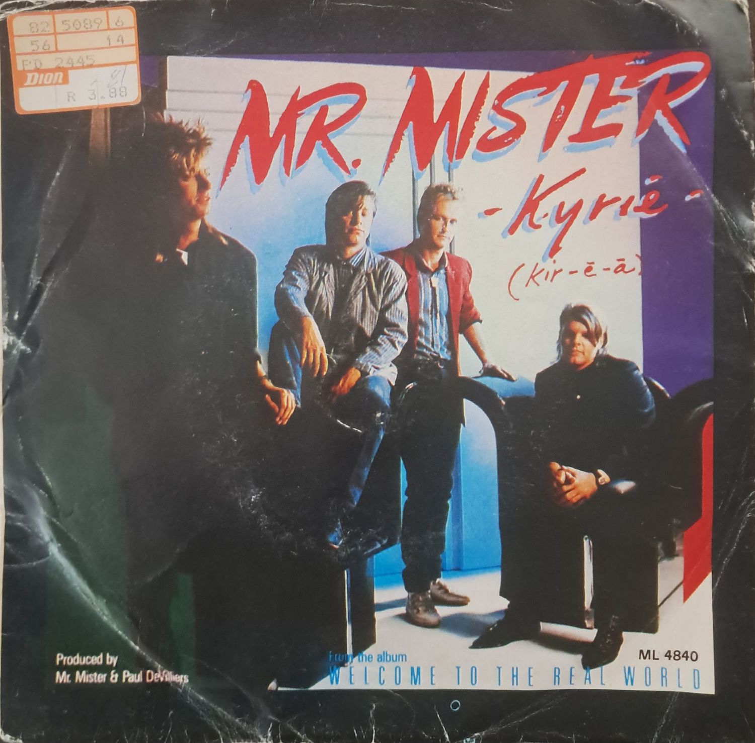 Mr. Mister – Kyrie (7" Single) (1986)