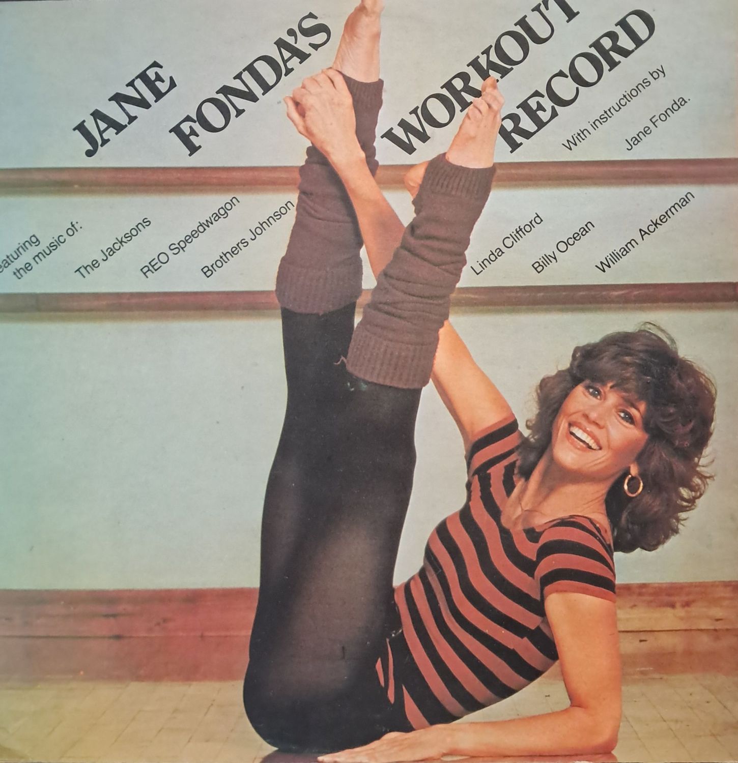 Various – Jane Fonda's Workout Record (2XLP) (Gatefold)