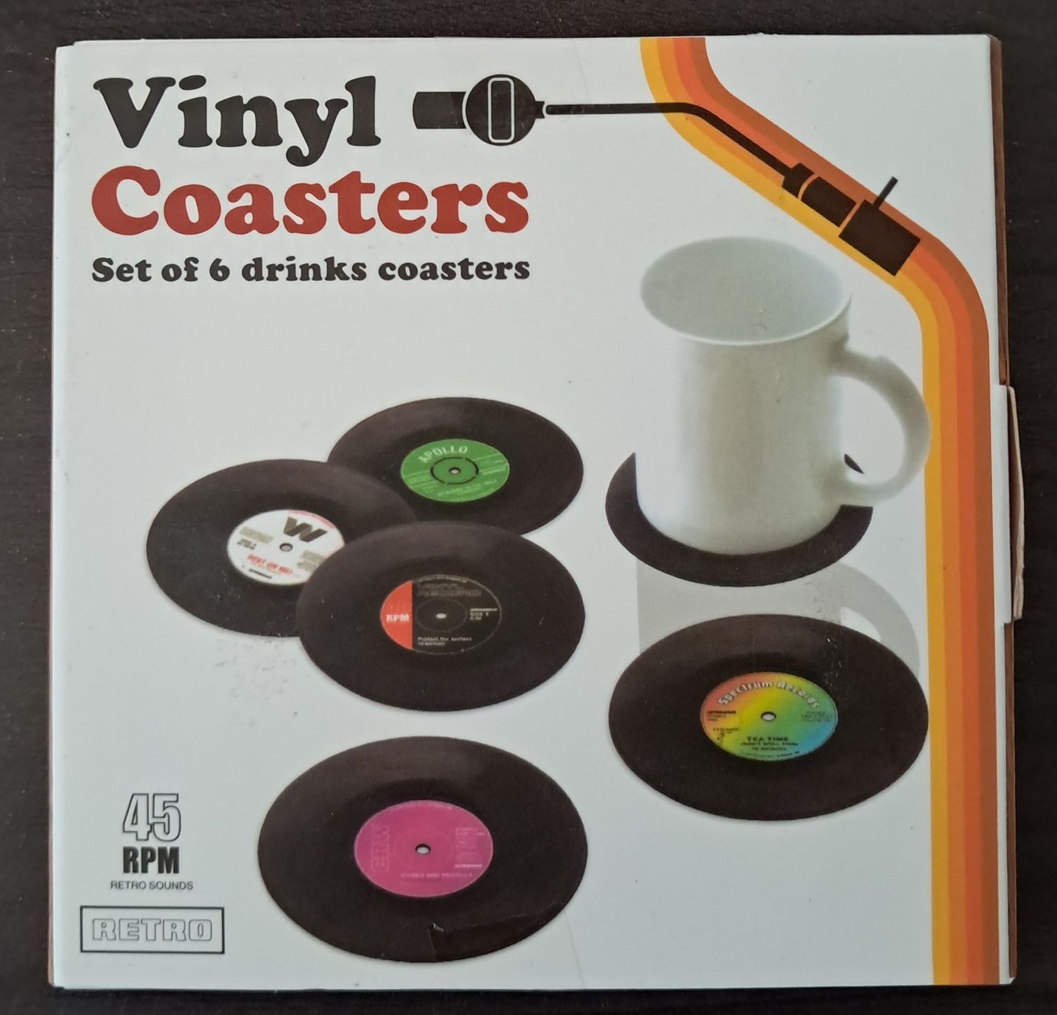 Vinyl Coasters
