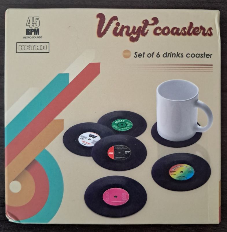 Vinyl Coasters