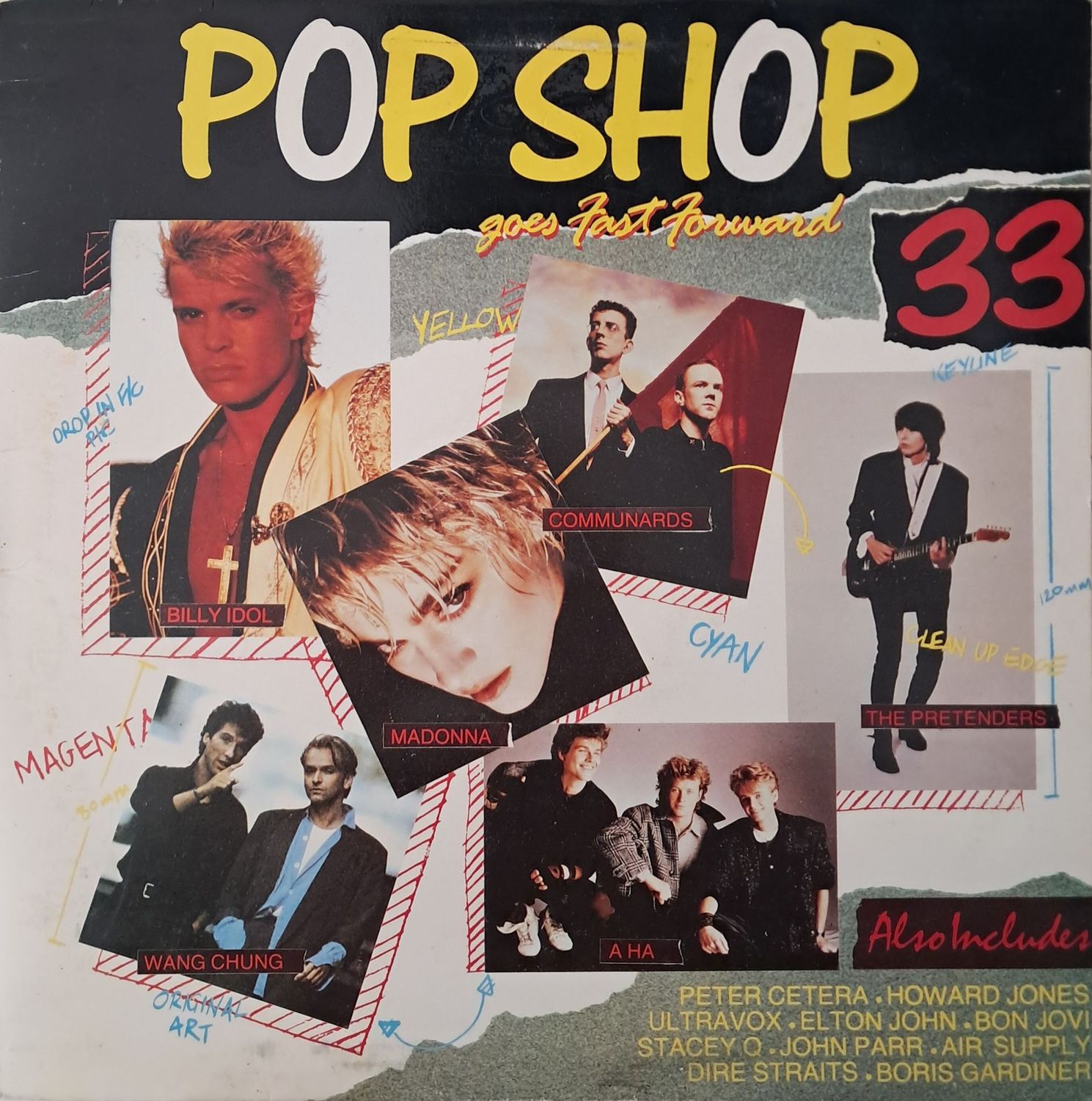 Various – Pop Shop 33 (1987) Gatefold)