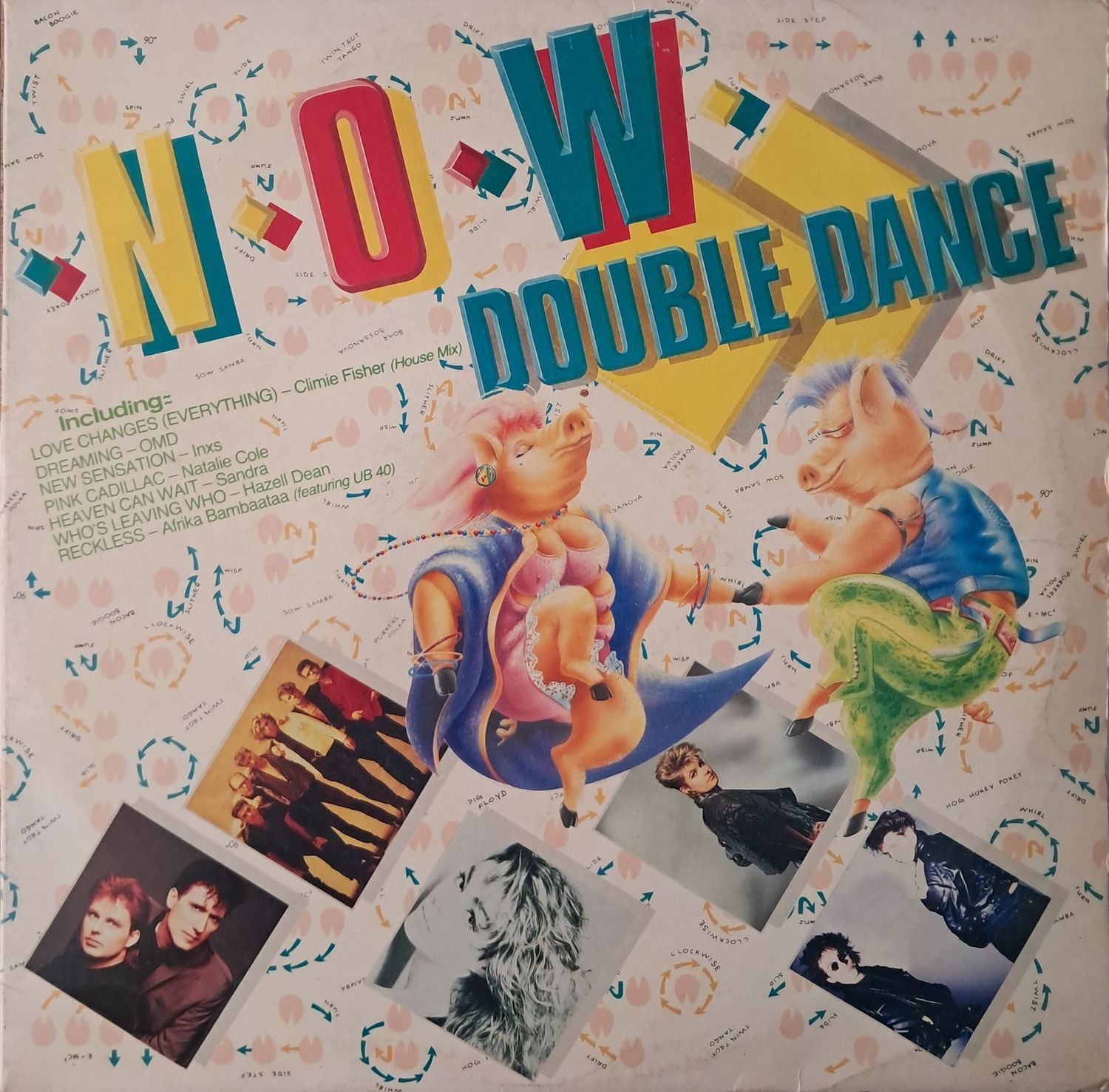Various – Now Double Dance (2XLP) (1988) (Gatefold)