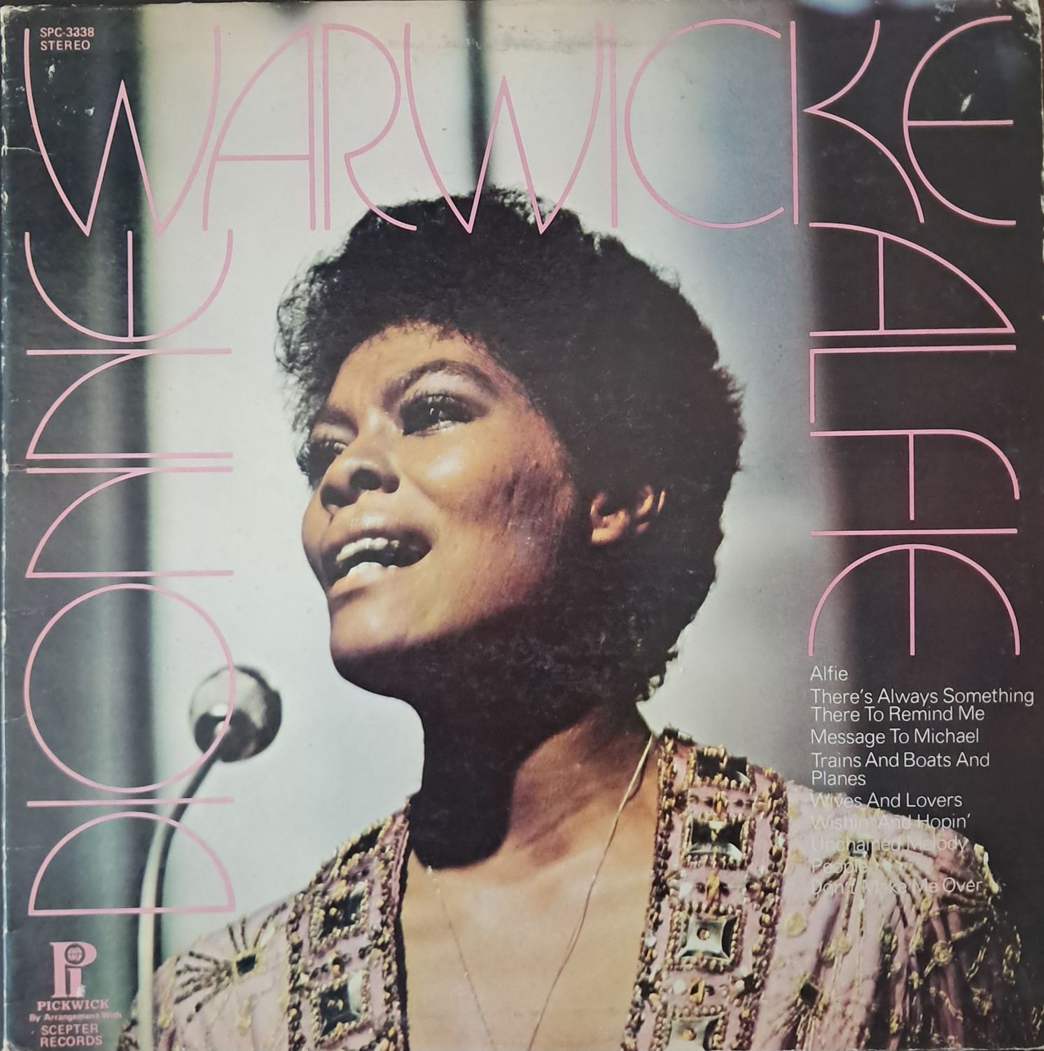 Dionne Warwicke* – Alfie (US Pressing) (1973)